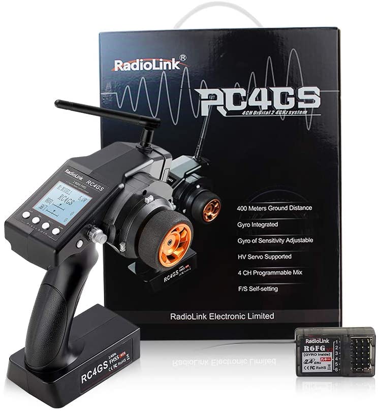 RadioLink-RC4GS V3 2.4G 4CH  ׸ Ÿ Ʈѷ..
